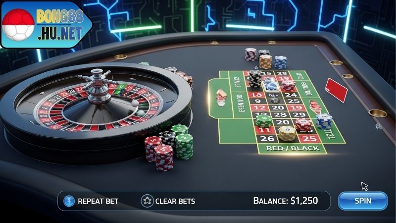 Roulette BONG88 - Trò Chơi Kịch Tính Nhất Thế Giới Cờ Bạc - davor